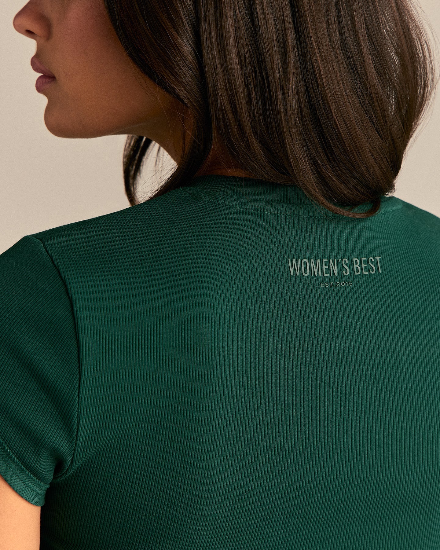 Comfort Graphic Ribbed Baby T-Shirt | Emerald - Image 2
