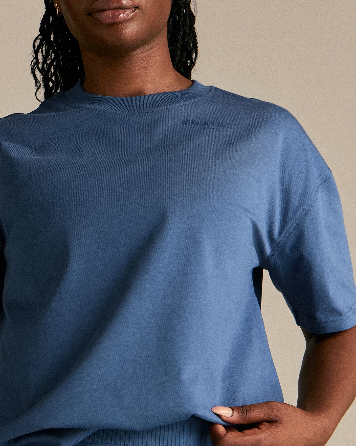Comfort LFT HVY SHT Oversized T-Shirt | Blueberry - Image 6
