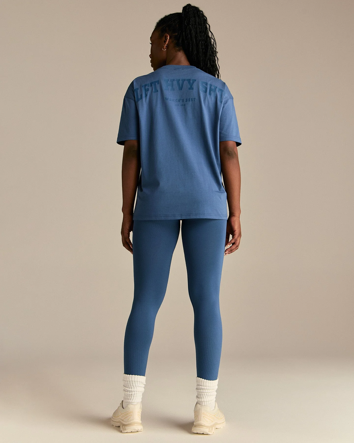 Comfort LFT HVY SHT Oversized T-Shirt | Blueberry - Image 7