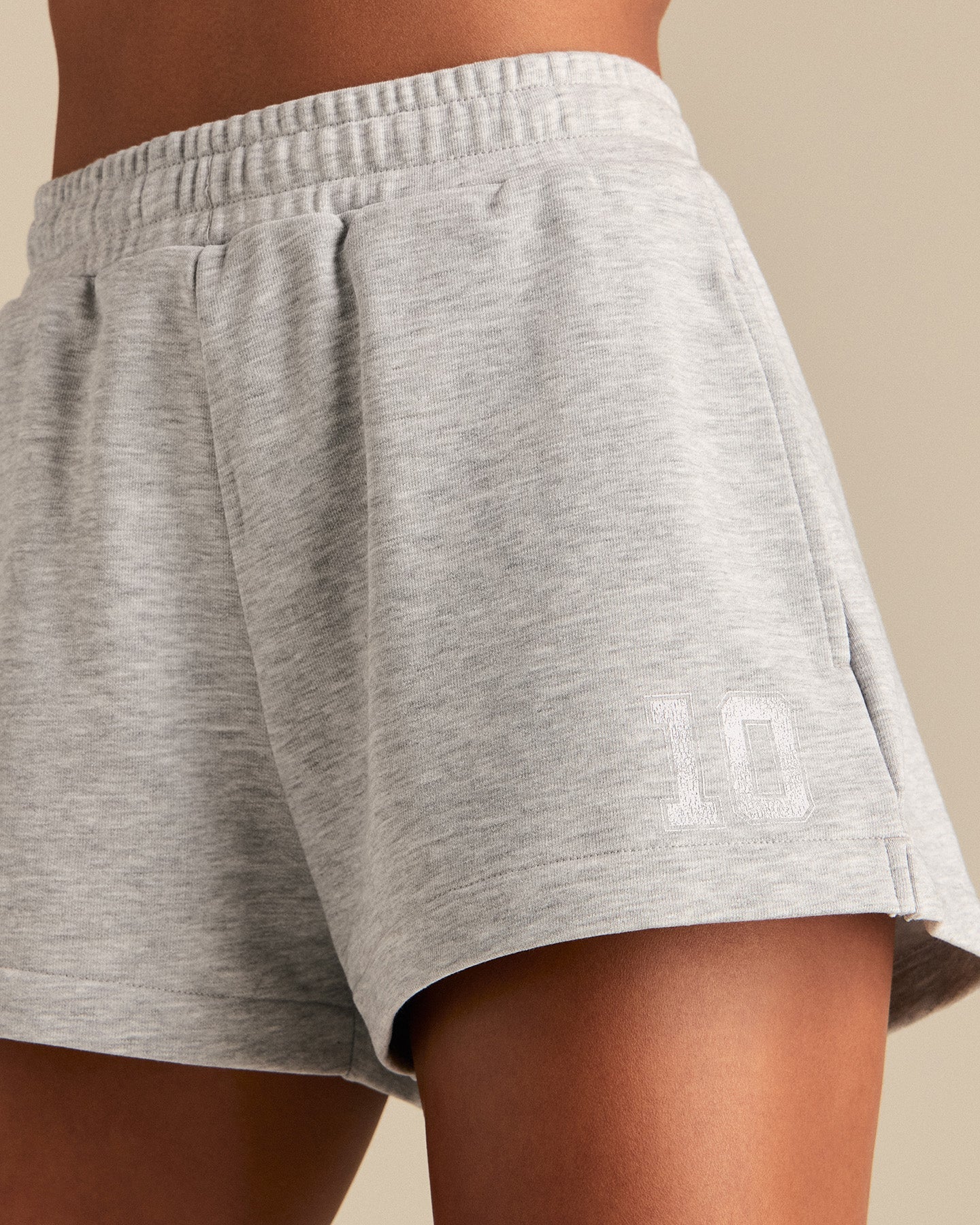 Comfort Lightweight "Best" Shorts | Grey Marl - Image 3