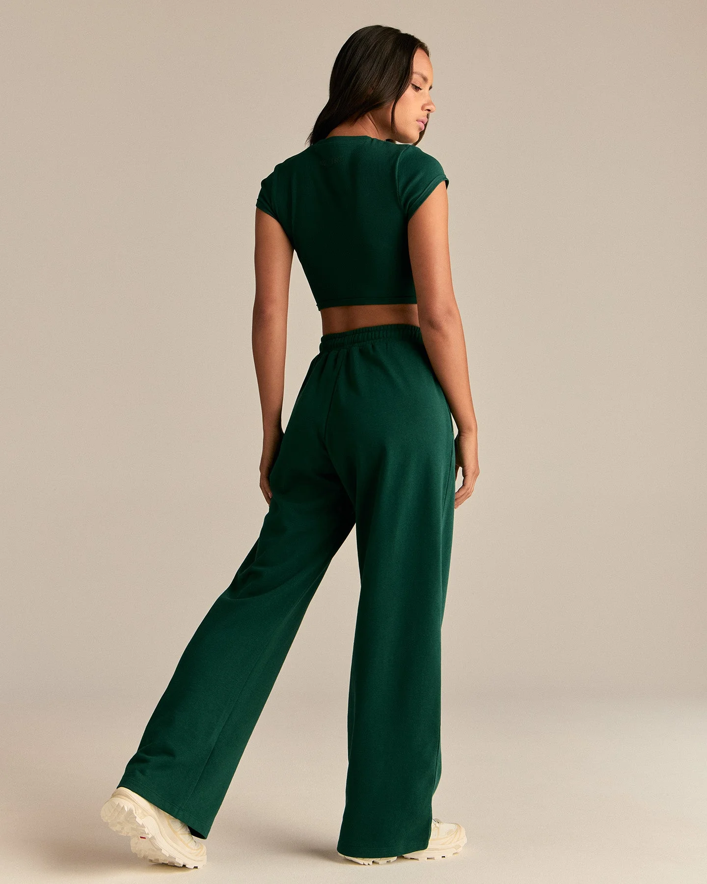 Comfort Lightweight Sweat Squad Joggers | Emerald - Image 2
