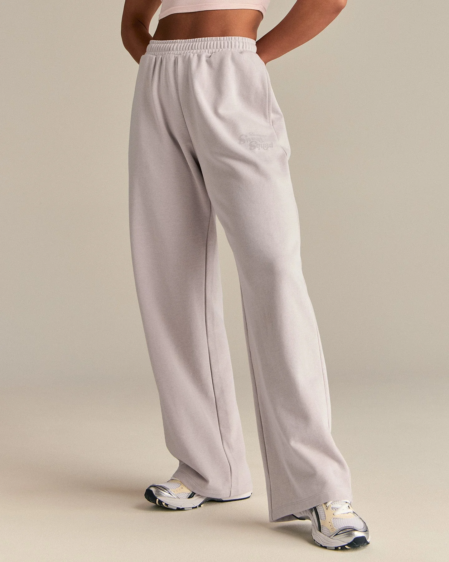 Comfort Lightweight Sweat Squad Joggers | Steel Grey