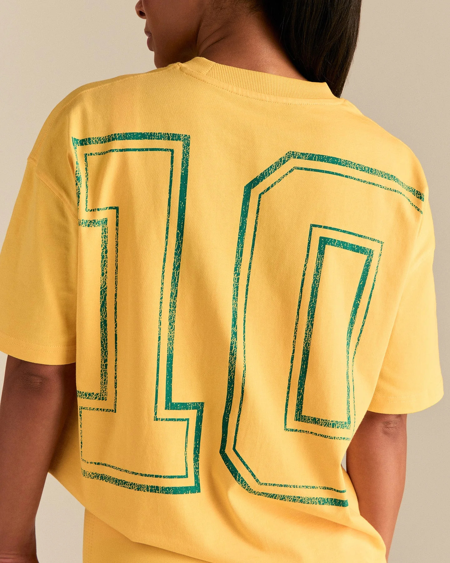Comfort Oversized "10" Graphic T-Shirt | Mango - Image 2