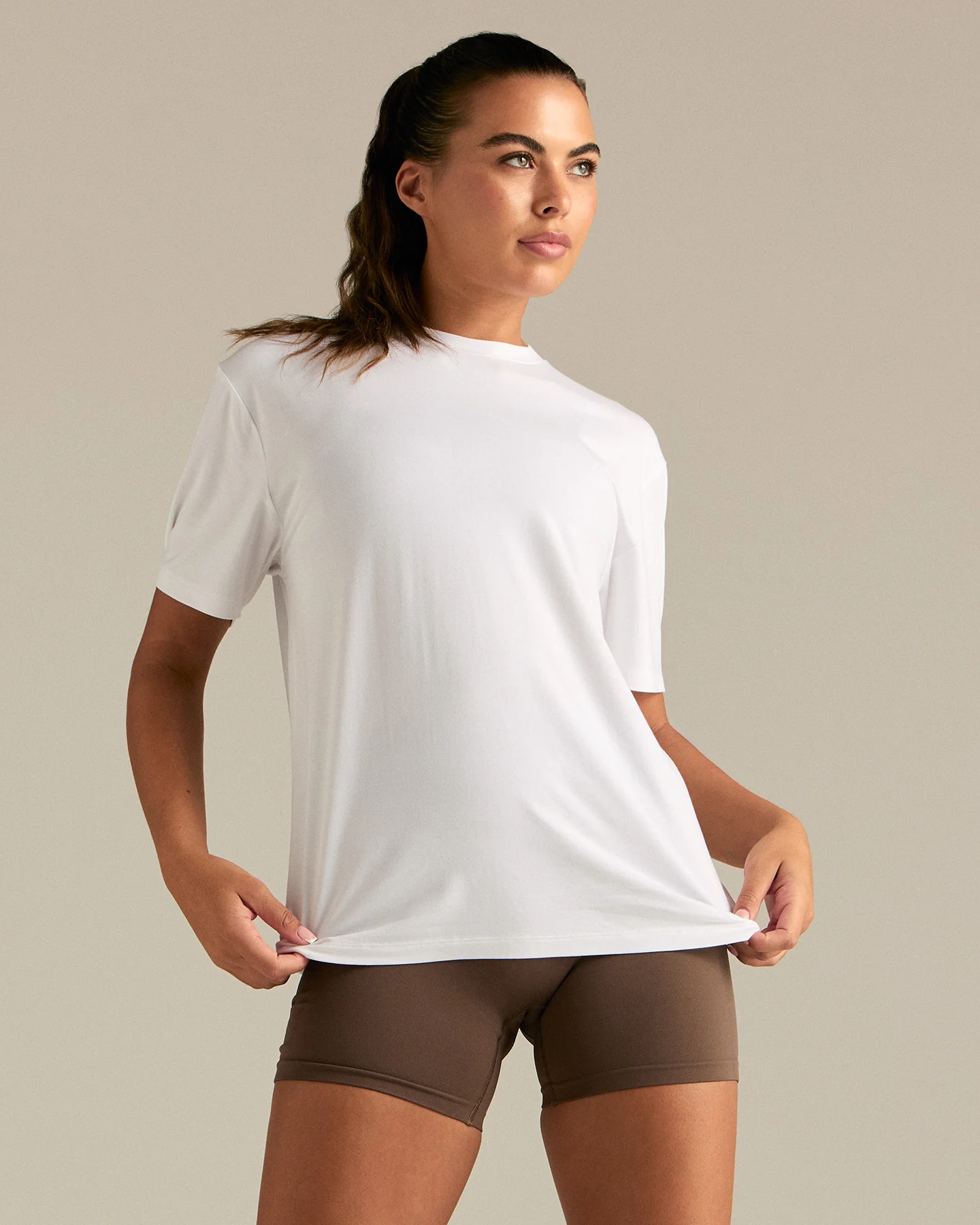 Comfort Oversized Hook Up T-Shirt | White - Image 3