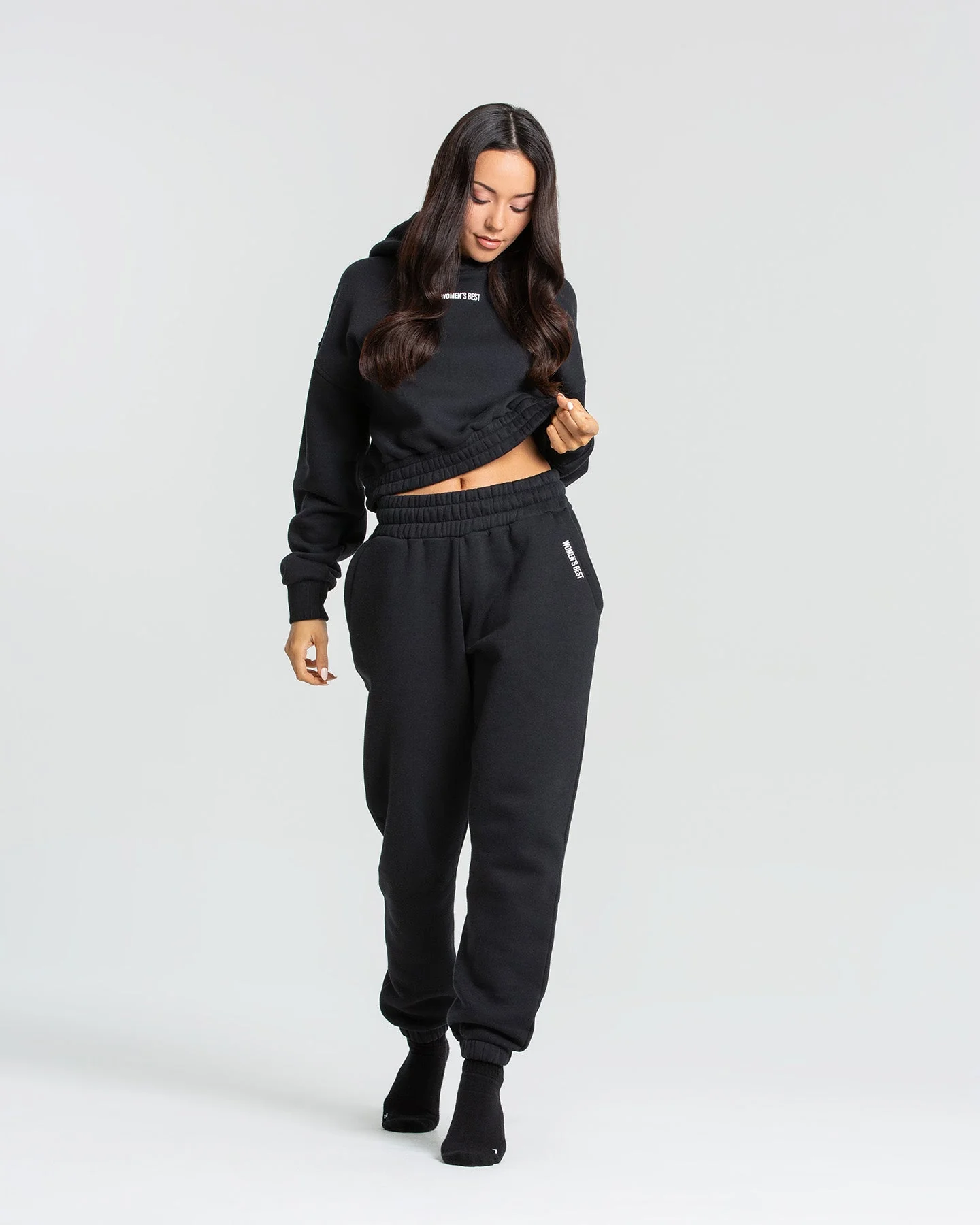 Comfort Oversized Joggers | Black - Image 2