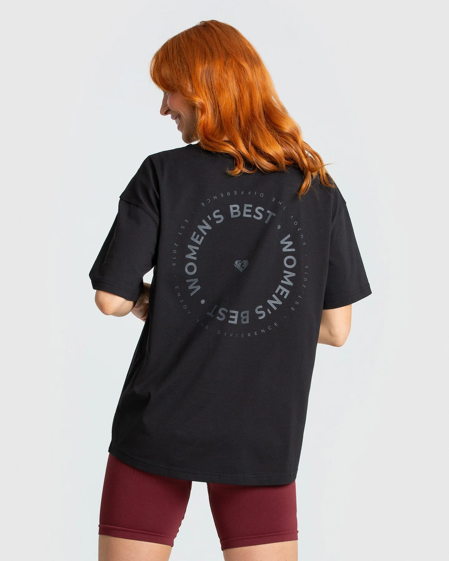 Comfort Oversized Short Sleeve T-Shirt | Black - Image 3