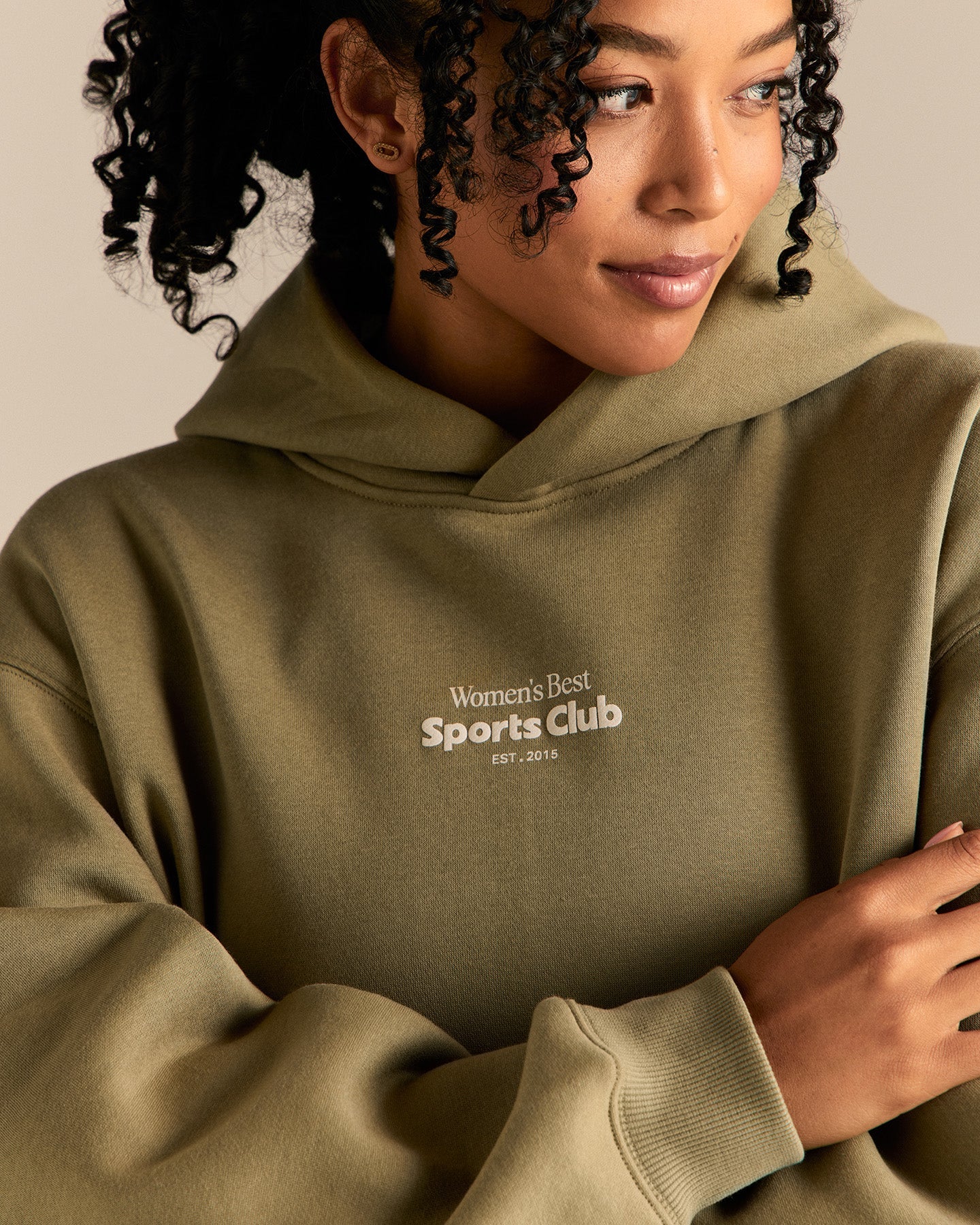 Comfort Oversized Sports Club Hoodie | Willow - Image 6