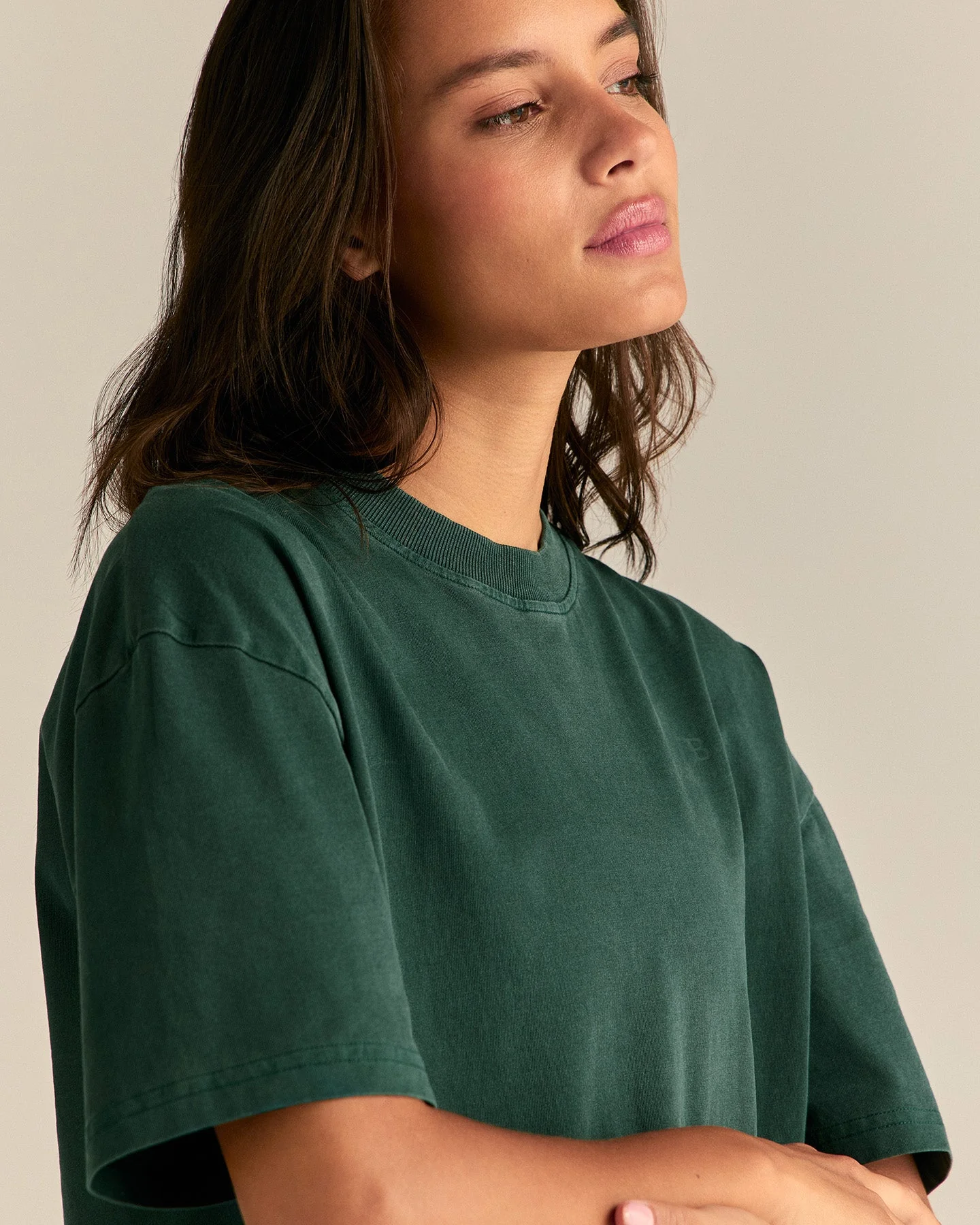Comfort Summer Sweat Squad Graphic T-Shirt | Vintage Emerald - Image 6