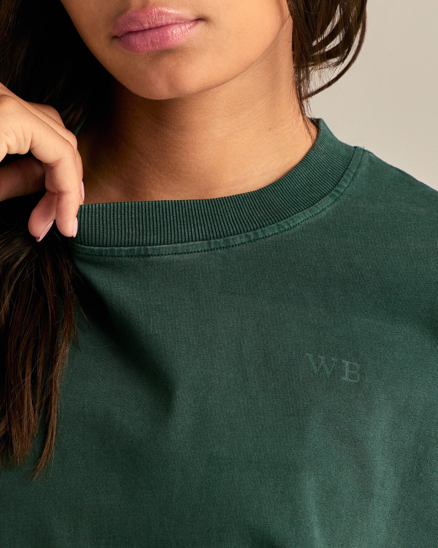 Comfort Summer Sweat Squad Graphic T-Shirt | Vintage Emerald - Image 8