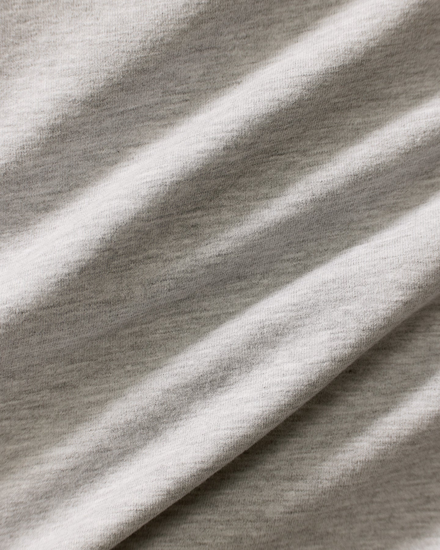 Cotton Contour Fold Over Straight Leg Pants | Grey Marl - Image 5