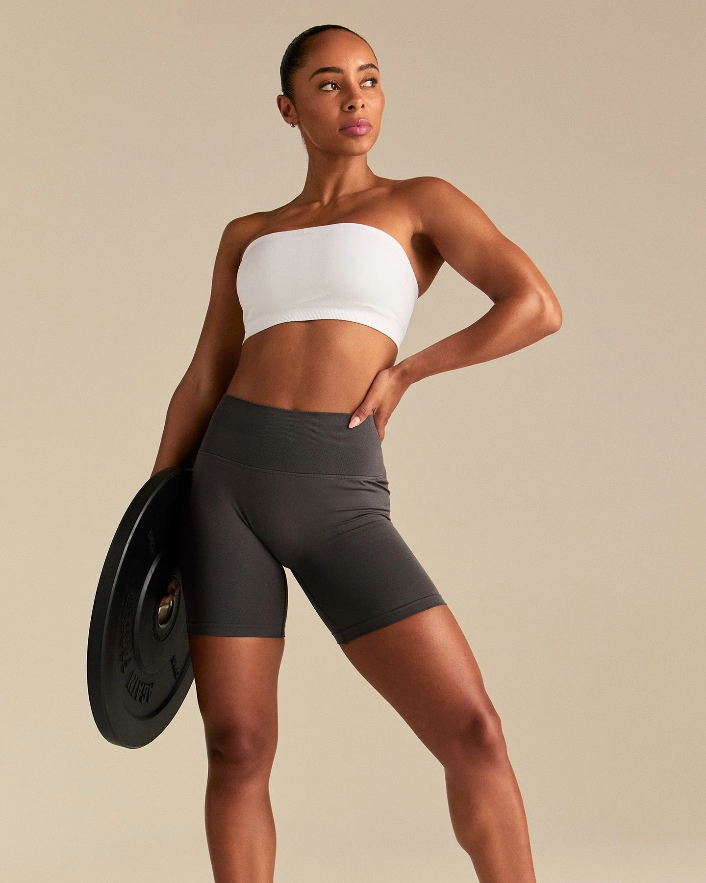 Define 2.0 Seamless Bandeau Bra | White - Image 7
