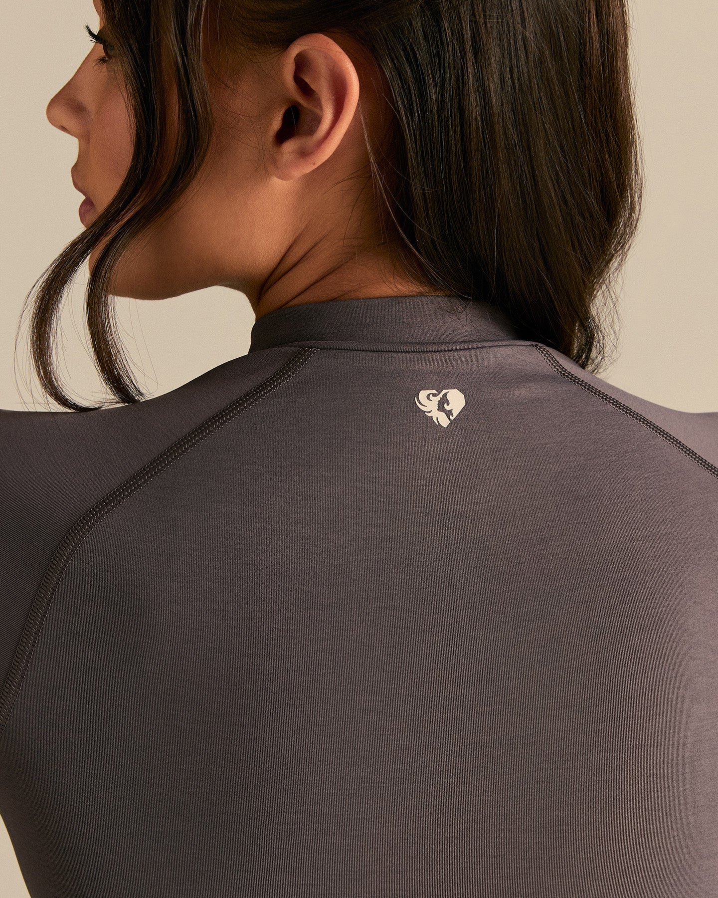 Define 2.0 Seamless Full Zip Midi Jacket | Slate Grey - Image 7