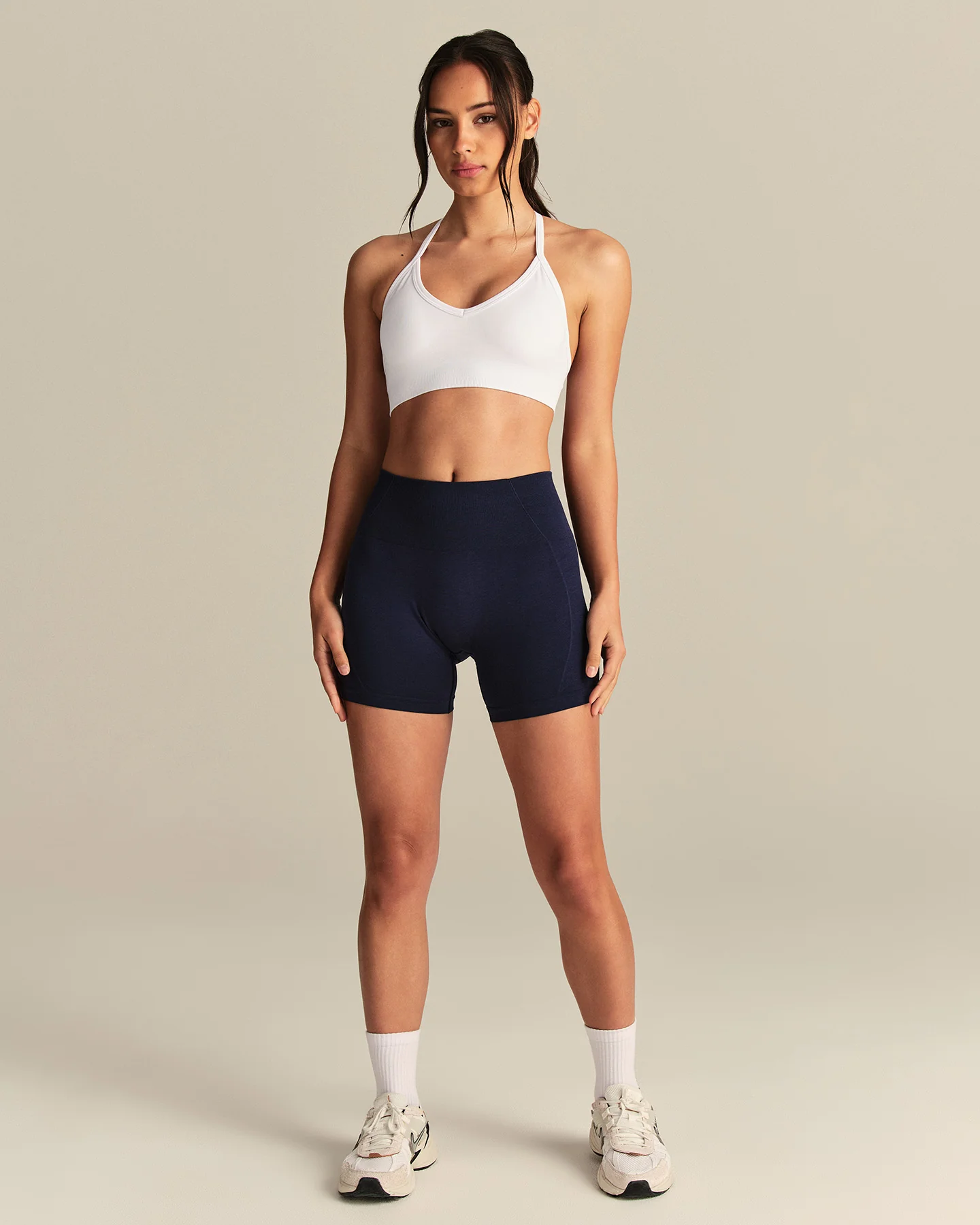Define 2.0 Seamless Halter Neck Bra | White - Image 6