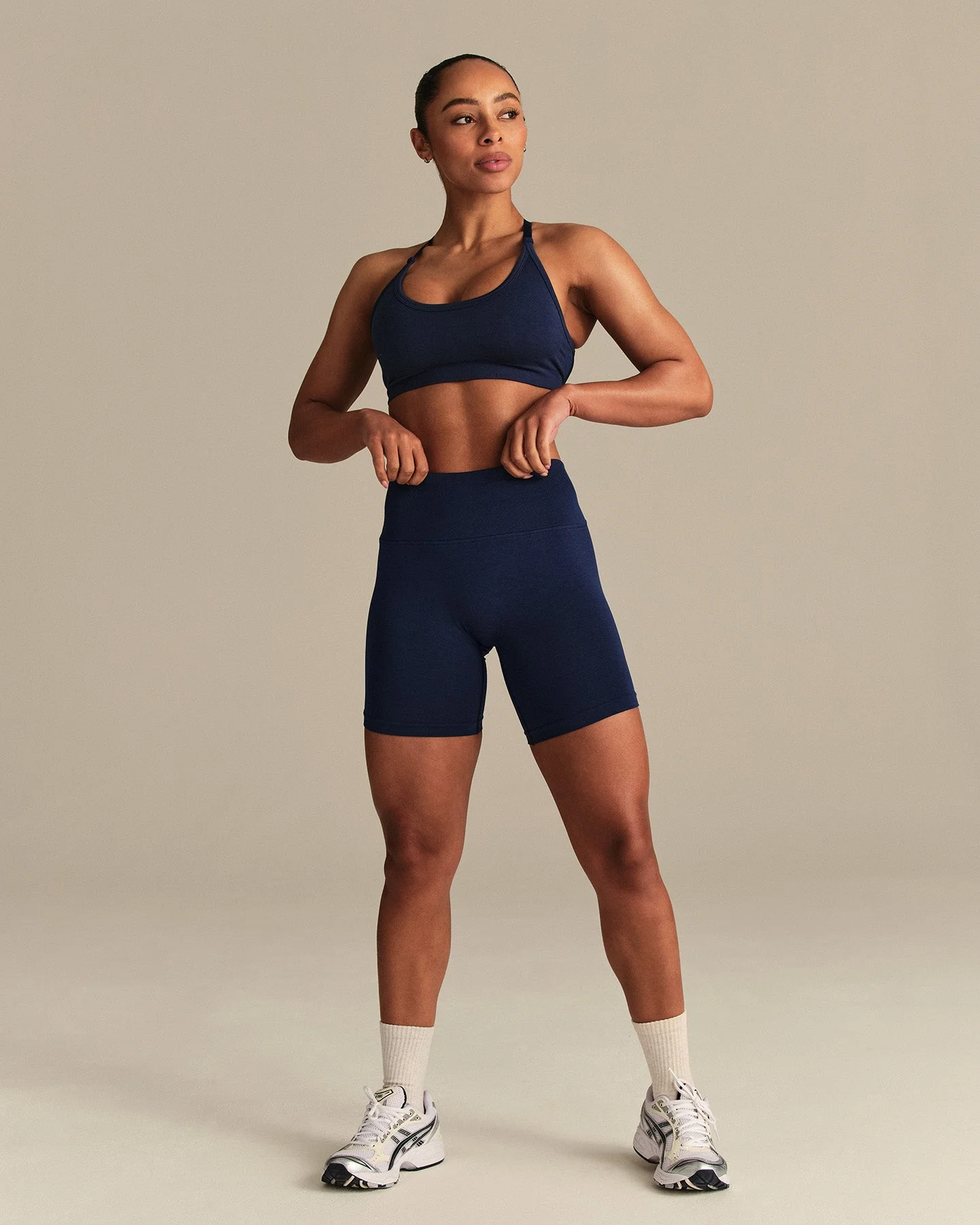 Define 2.0 Seamless Low Back Shorts | Sapphire Blue - Image 2