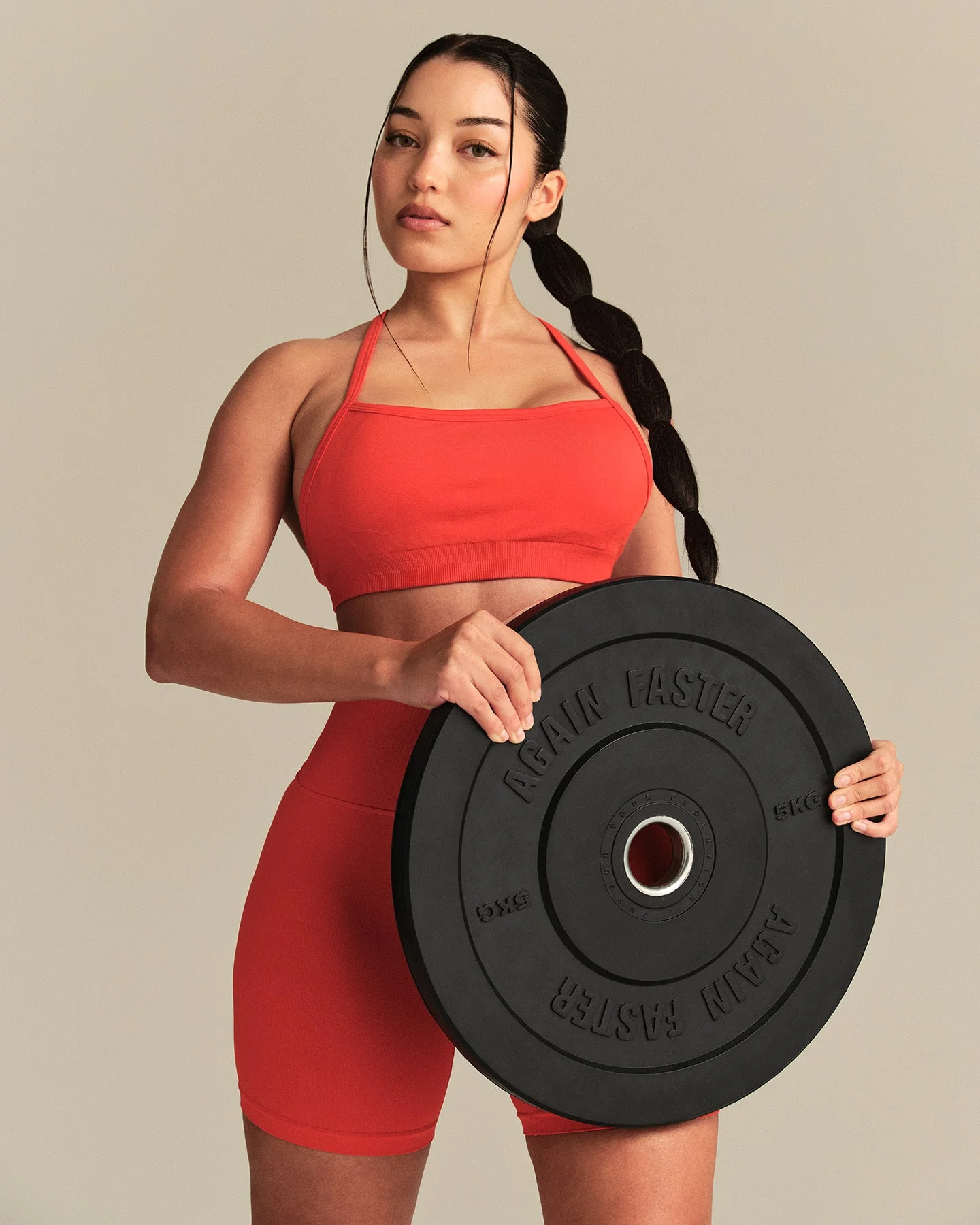 Define 2.0 Seamless Racer Back Bra | Lava Red - Image 4