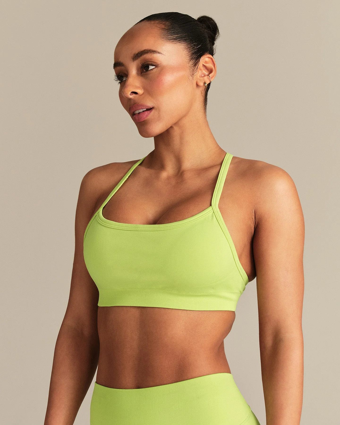 Define 2.0 Seamless Racer Back Bra | Lime Punch - Image 7