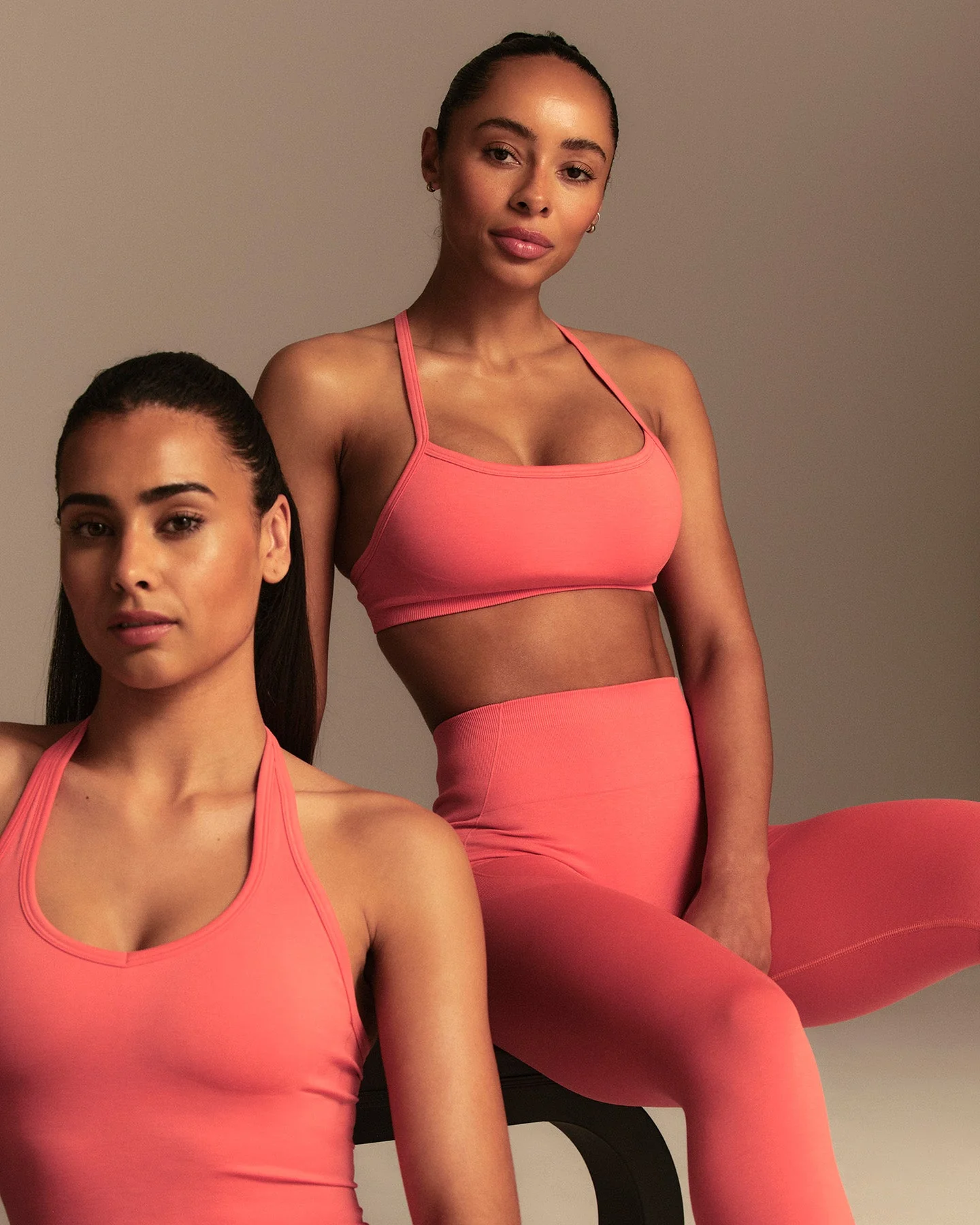 Define 2.0 Seamless Racer Back Bra | Sunlit Coral - Image 6