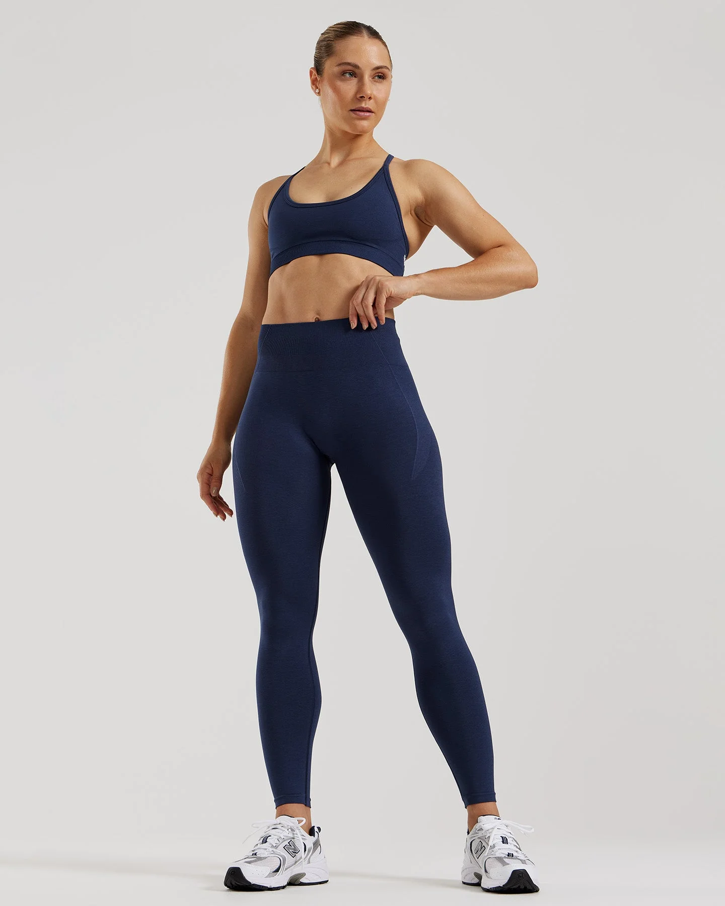 Define 2.0 Seamless Scrunch Leggings | Sapphire Blue - Image 5