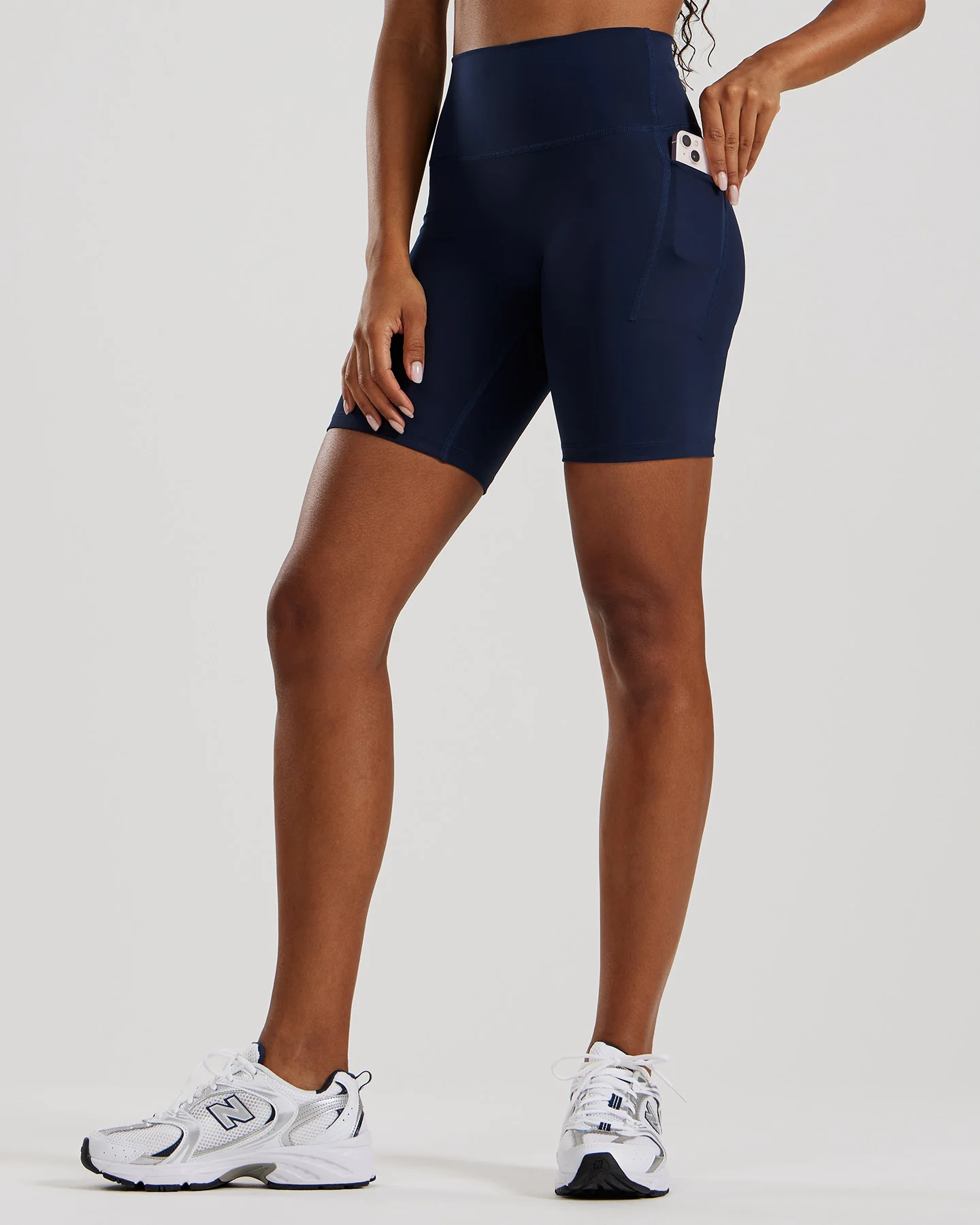 Essential Cycling Shorts with Pockets | Sapphire Blue