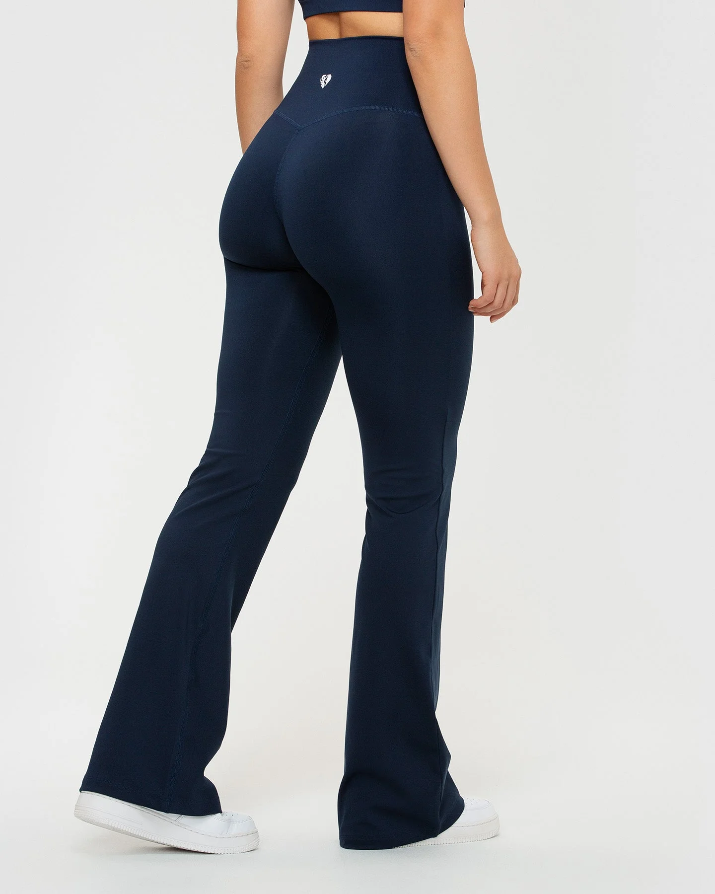 Essential Flared Leggings | Sapphire Blue - Image 4