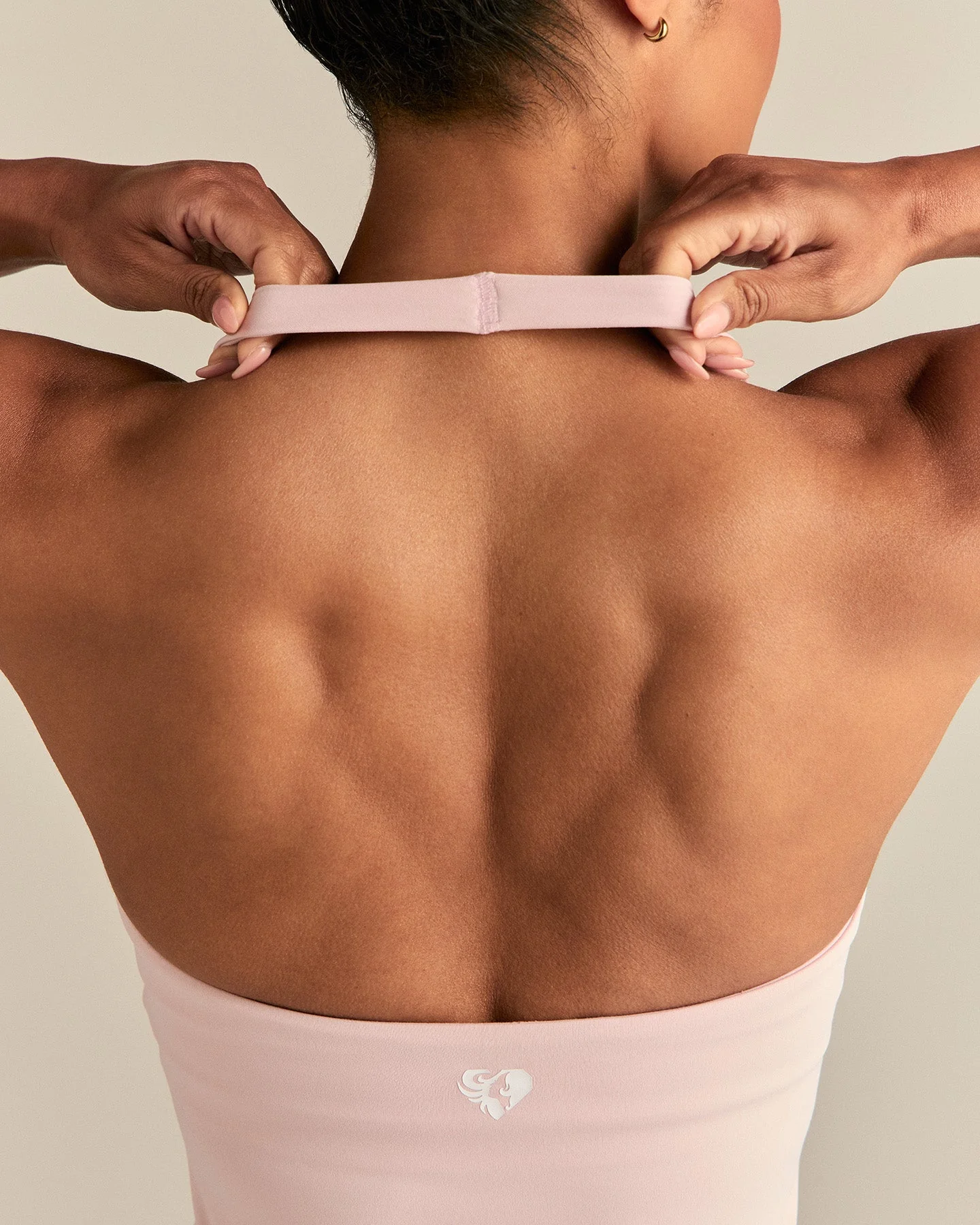 Essential Halter Tank | Ballet Pink - Image 7