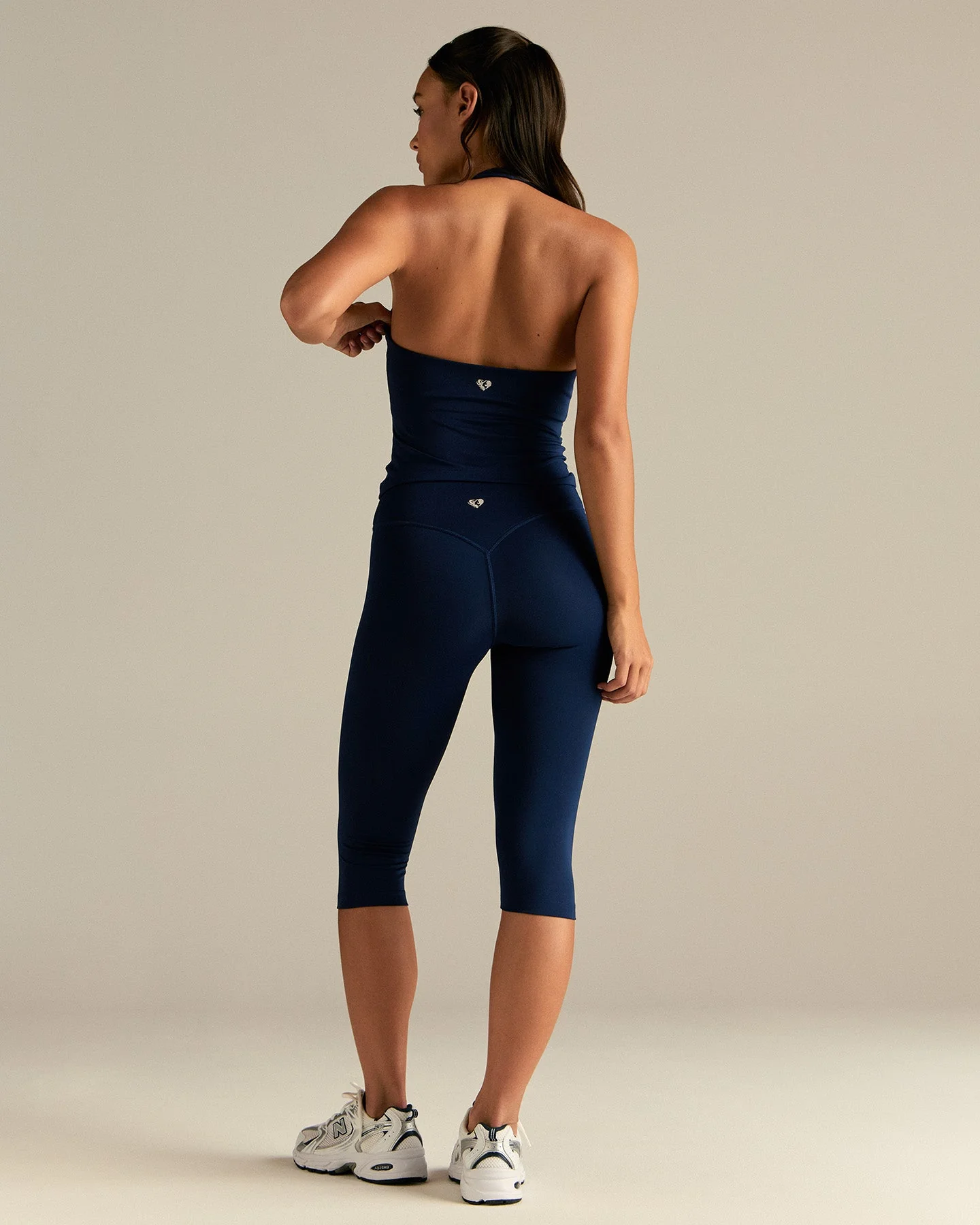 Essential Halter Tank | Sapphire Blue - Image 8