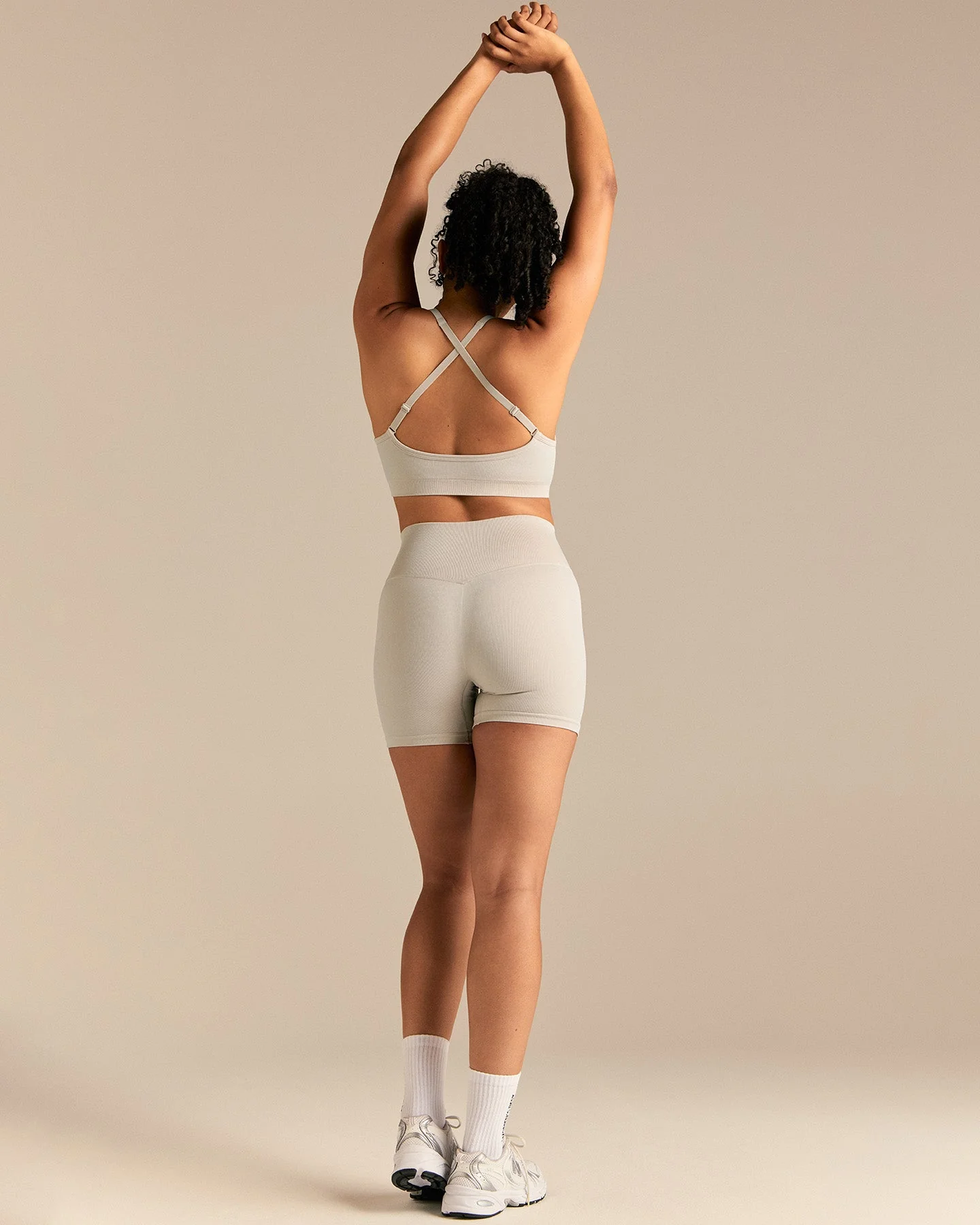 Motion Seamless Racer Front Bra | Stone - Image 4