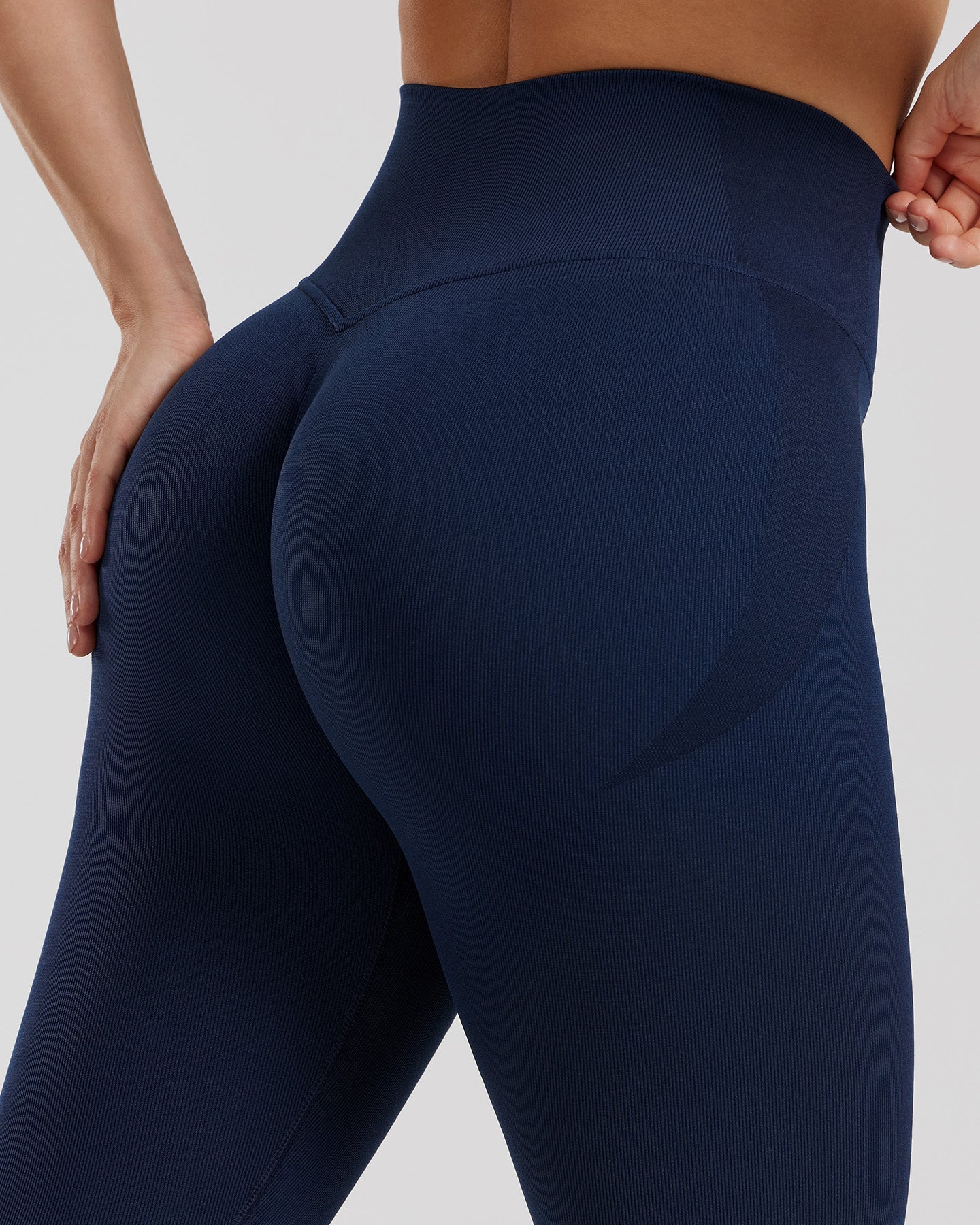 Motion Seamless Scrunch Leggings | Sapphire Blue - Image 3