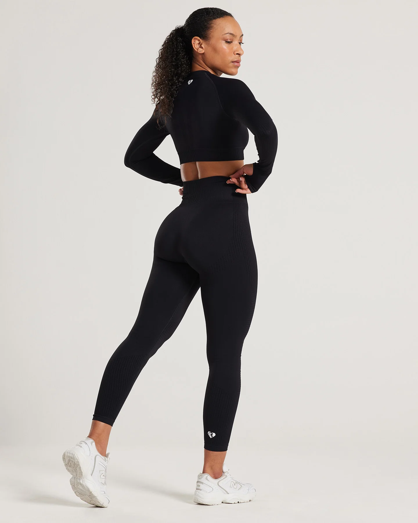 Power Seamless 7/8 Leggings | Black - Image 6