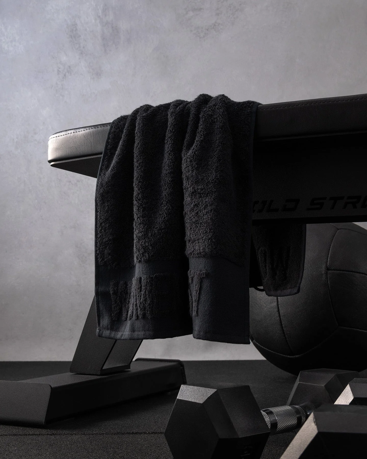 Small Sweat Towel | Black - Image 2