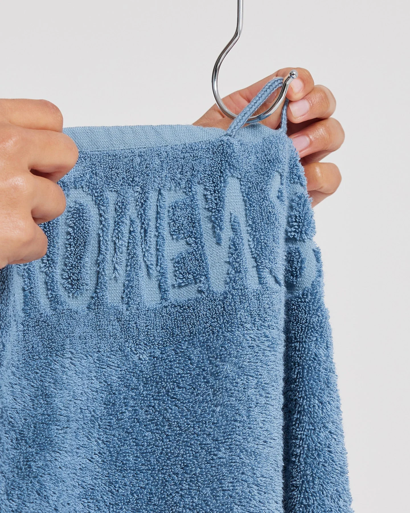 Small Sweat Towel | Smoke Blue - Image 6