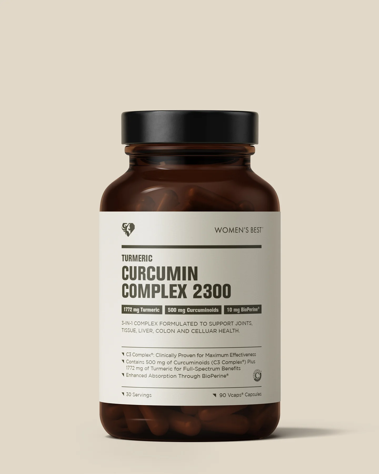 Turmeric Curcumin Complex 2300mg Capsules